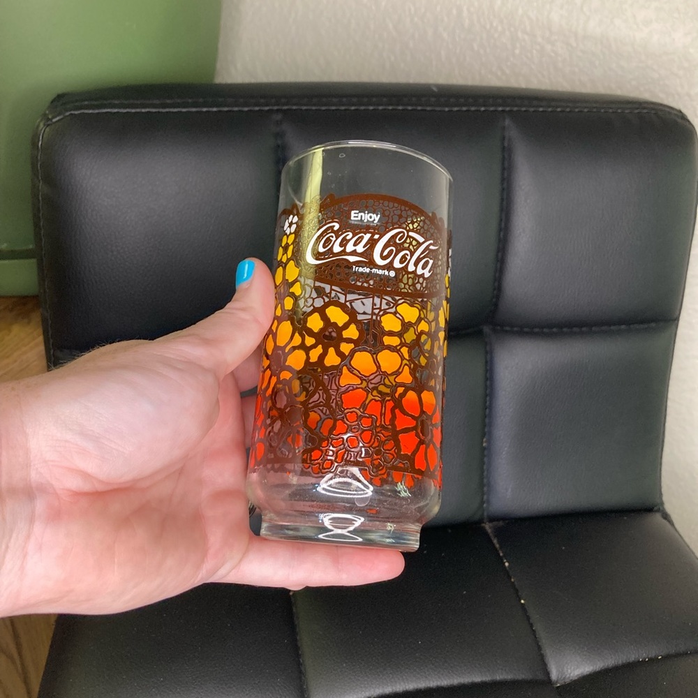 Vintage 1970’s Coca Cola Glass